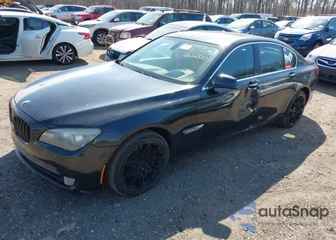 2011 BMW 750I xDrive from USA, damaged, VIN WBAKC6C59BC395045